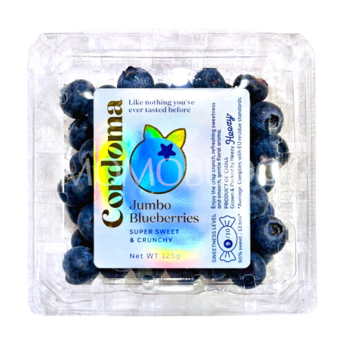 Cordoma Jumbo Blueberry (125g punnet)