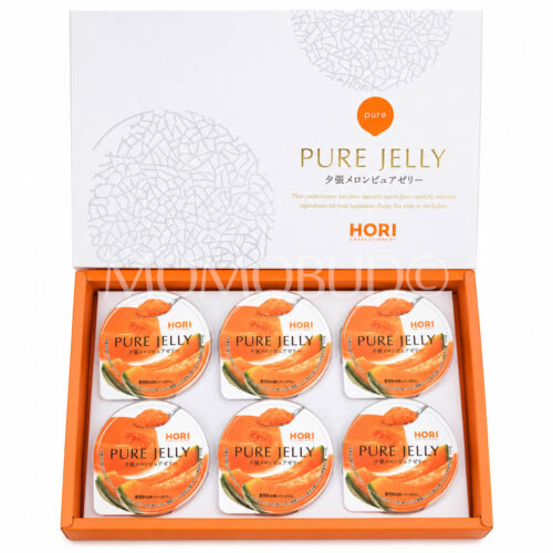 Hokkaido Yubari Melon Pure Jelly Gift Box (80gx6)
