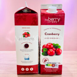 The Berry Company Cranberry Fruit Juice (1L)
