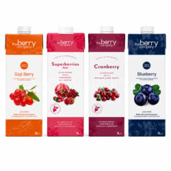 The Berry Company Fruit Juices (1L) (Goji Berry, Superberries, Cranberry, Blueberry)
