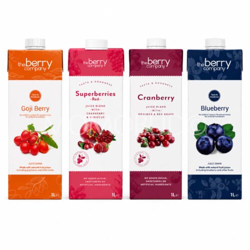 The Berry Company Fruit Juices (1L) (Goji Berry, Superberries, Cranberry, Blueberry) The Berry Company Fruit Juices (1L) (Goji Berry, Superberries, Cranberry, Blueberry)