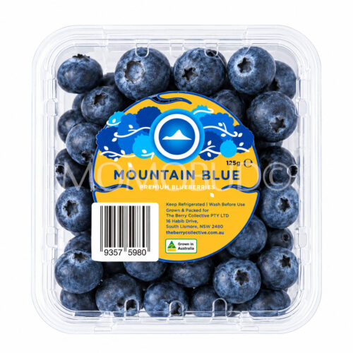 Australian Premium Mountain Blue Blueberry (125g punnet) Australian Premium Mountain Blue Blueberry (125g punnet)