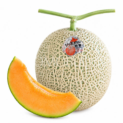Japanese Hokkaido Pippu Akiurara Red Muskmelon