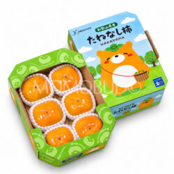 Japanese Kumamoto Kakitan Tanenashi Persimmon Gift Box (1.5kg)